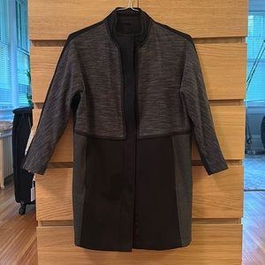 lululemon athletica Charcoal and black versatile coat